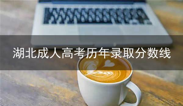 湖北成人高考历年录取分数线