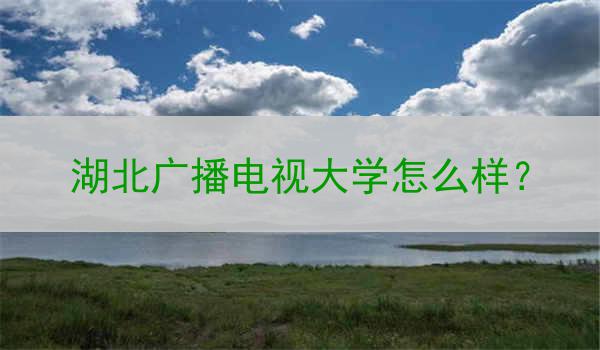 湖北广播电视大学怎么样？