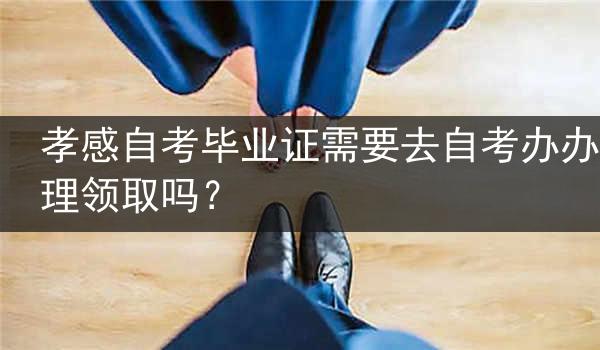 孝感自考毕业证需要去自考办办理领取吗？