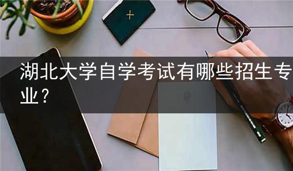 湖北大学自学考试有哪些招生专业？