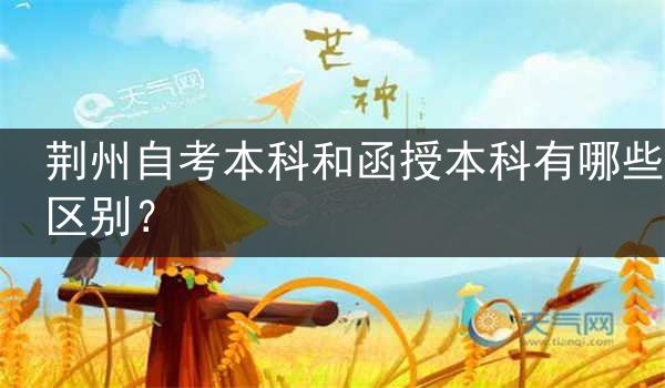 荆州自考本科和函授本科有哪些区别？