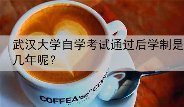 武汉大学自学考试通过后学制是几年呢？