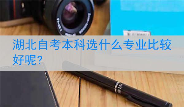湖北自考本科选什么专业比较好呢?
