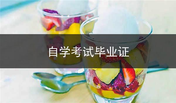 自学考试毕业证