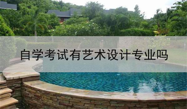 自学考试有艺术设计专业吗
