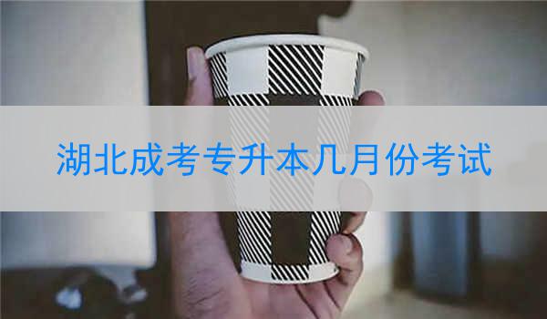 湖北成考专升本几月份考试