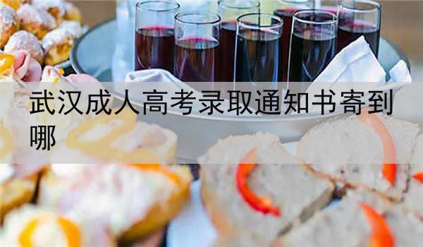 武汉成人高考录取通知书寄到哪