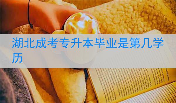 湖北成考专升本毕业是第几学历