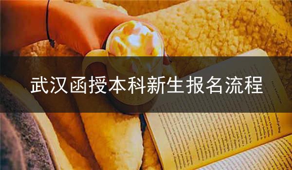 武汉函授本科新生报名流程