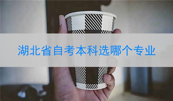 湖北省自考本科选哪个专业