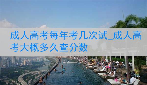 成人高考每年考几次试_成人高考大概多久查分数