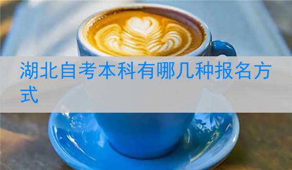 湖北自考本科有哪几种报名方式
