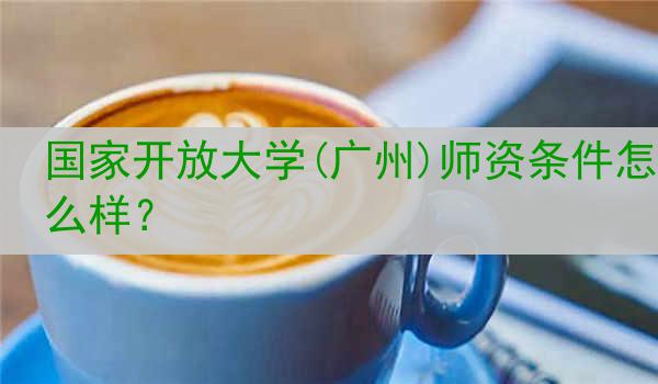 国家开放大学(广州)师资条件怎么样？