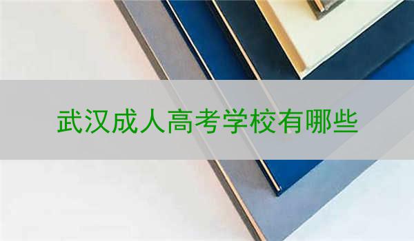 武汉成人高考学校有哪些