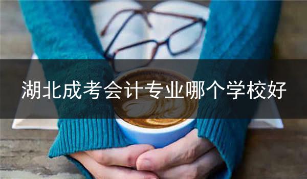 湖北成考会计专业哪个学校好
