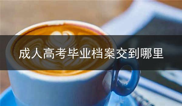 成人高考毕业档案交到哪里