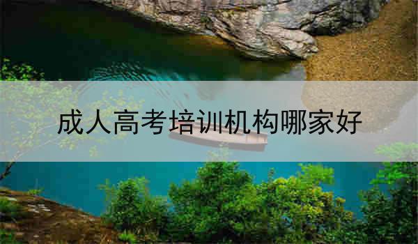 成人高考培训机构哪家好