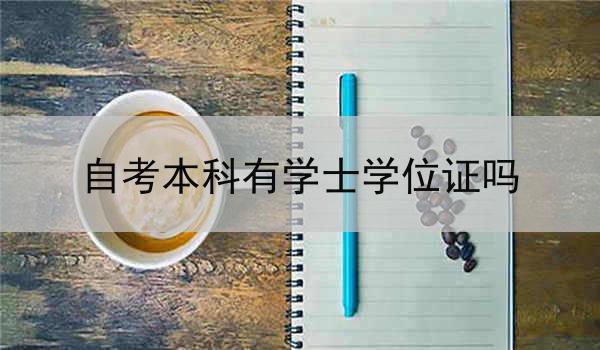 自考本科有学士学位证吗