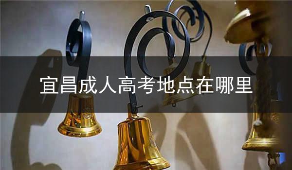 宜昌成人高考地点在哪里