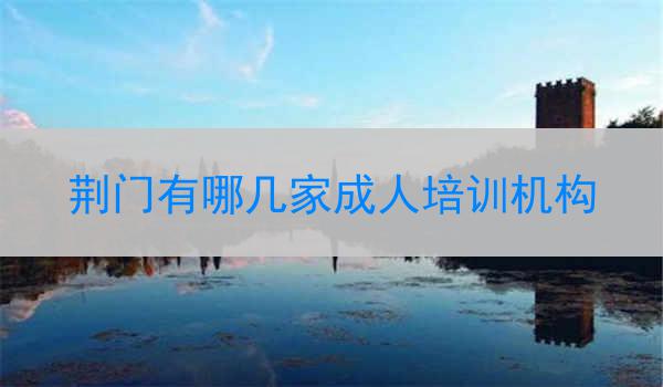 荆门有哪几家成人培训机构