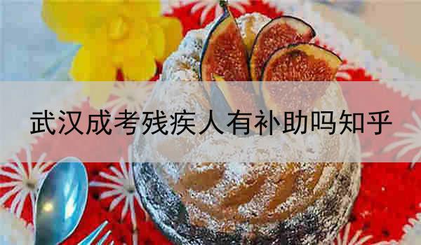 武汉成考残疾人有补助吗知乎