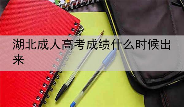 湖北成人高考成绩什么时候出来
