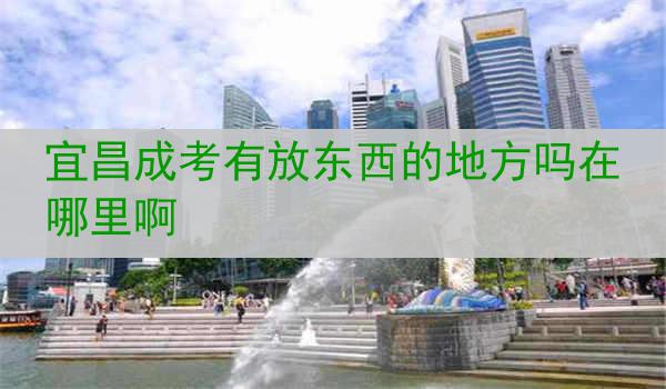宜昌成考有放东西的地方吗在哪里啊