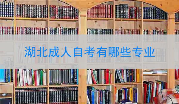 湖北成人自考有哪些专业