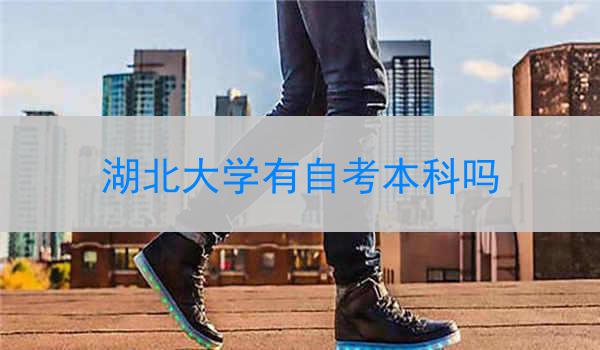 湖北大学有自考本科吗