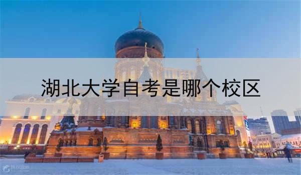 湖北大学自考是哪个校区