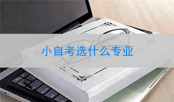 小自考选什么专业
