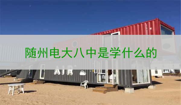 随州电大八中是学什么的