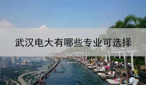武汉电大有哪些专业可选择