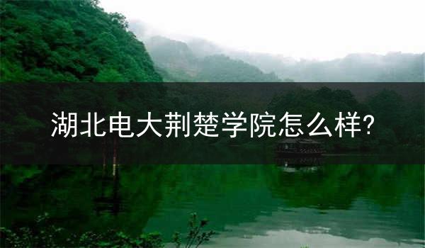 湖北电大荆楚学院怎么样?