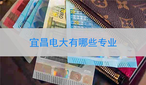 宜昌电大有哪些专业