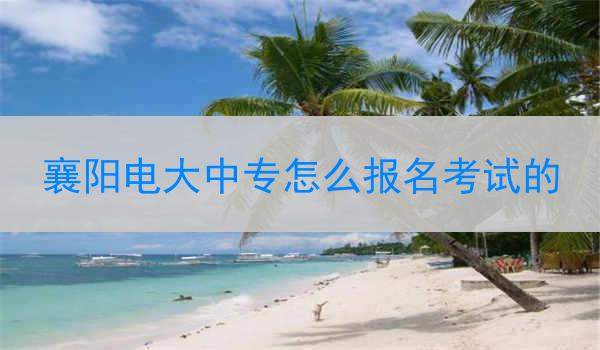 襄阳电大中专怎么报名考试的