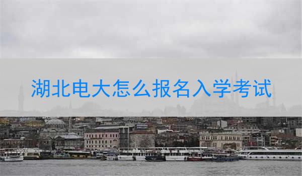 湖北电大怎么报名入学考试