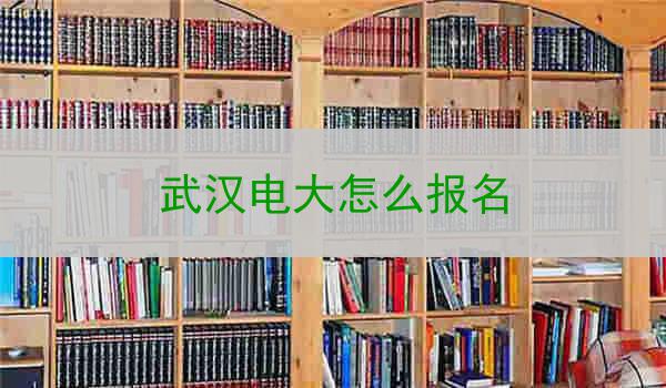 武汉电大怎么报名