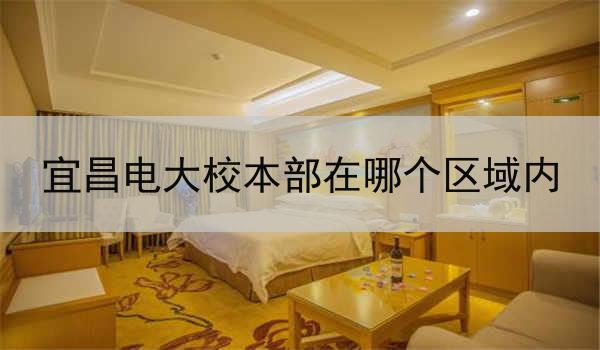 宜昌电大校本部在哪个区域内